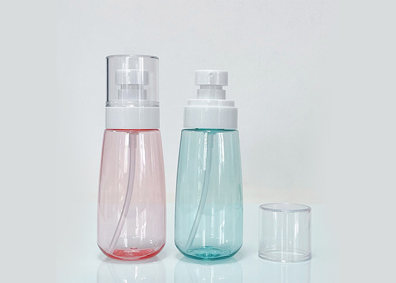 Spruzzatore fine liquido privato della foschia di Logo Blue Plastic Cosmetic Bottle 60ml 2oz