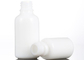50ml Opal White Cosmetic Dropper Bottle latteo con il cappuccio del metallo
